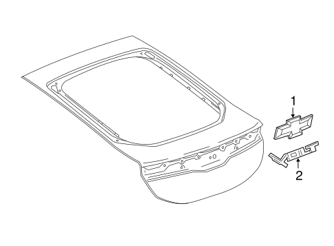 Volt EXTERIOR TRIM - LIFT GATE