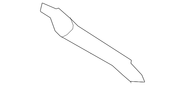 68102417AB Деталь TROUGH, LEFT