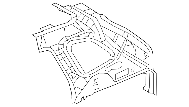 68148766AI Деталь INNER PANEL ASSY, RIGHT
