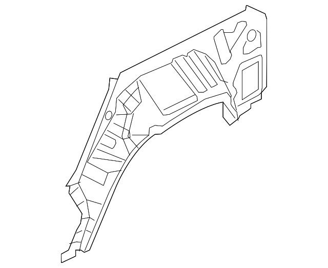 68148772AE Деталь WHEELHOUSE PANEL, RIGHT