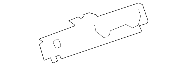 68102539AC Деталь ROOF REINF, LEFT