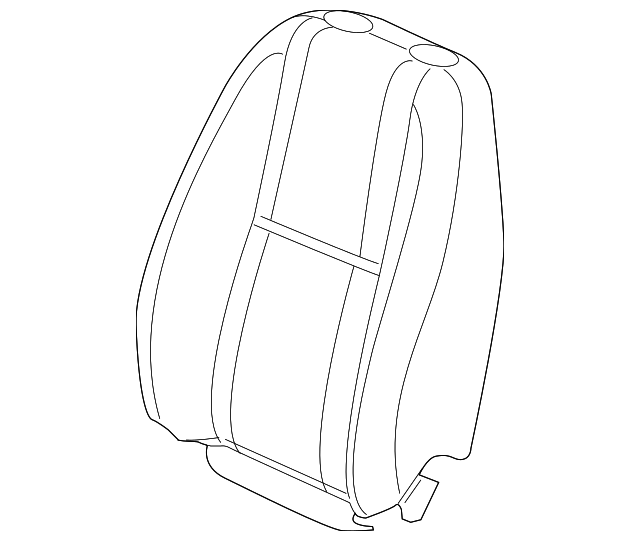 20906065 Деталь SEAT BACK COVER