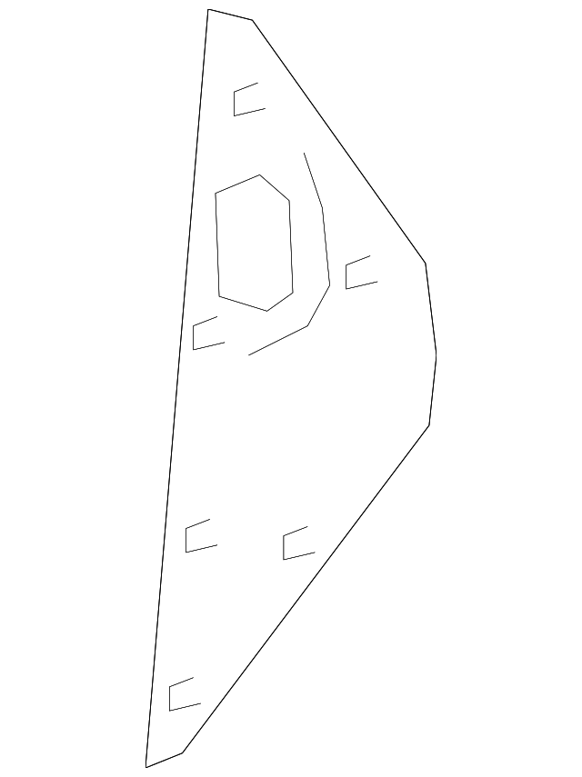 55318-30130-C0 Деталь SIDE COVER, LEFT