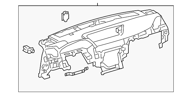 55401-30770-C0 Деталь INSTRUMENT PANEL