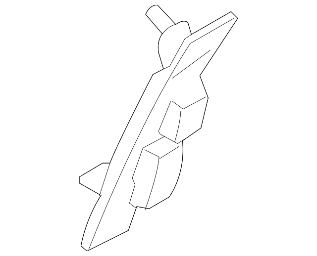 9L3Z-15602B82-AB Деталь HEIGHT ADJUSTER, LEFT