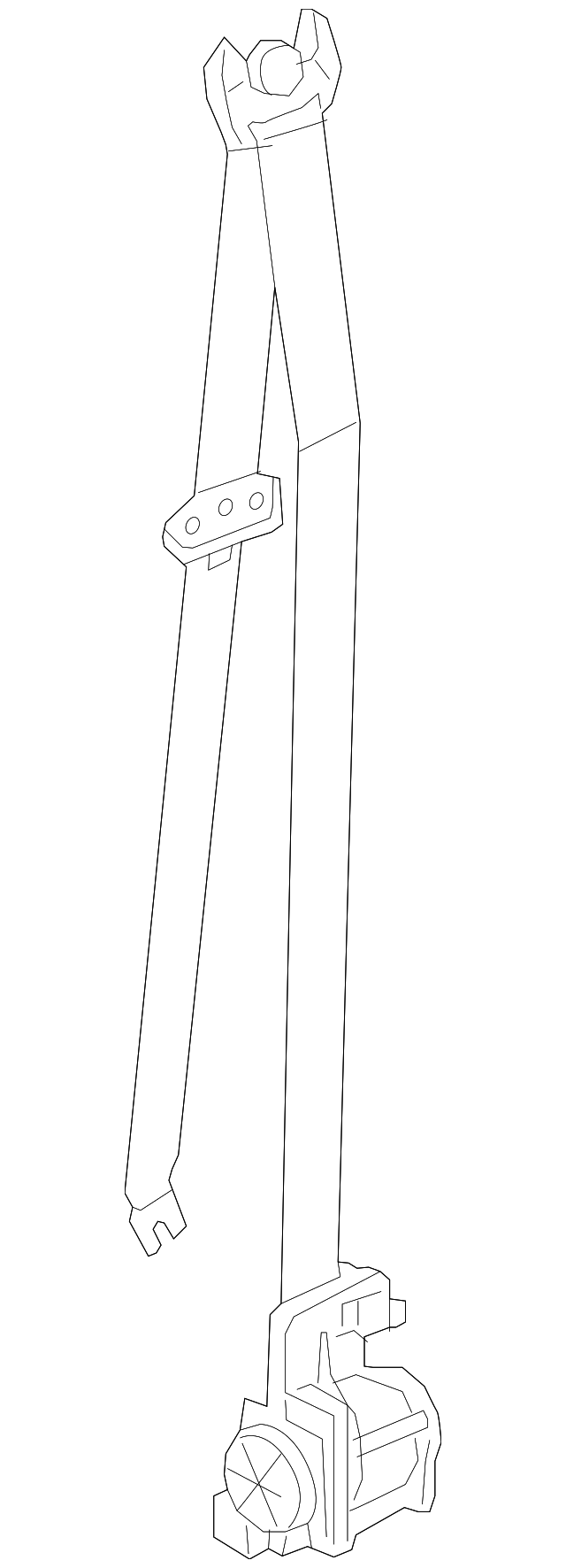 88810-C6500BGA Деталь BELT & RETRACTOR, LEFT