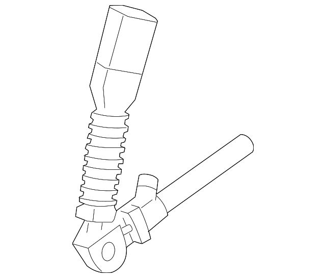 5HP151DVAD Деталь BUCKLE END, LEFT