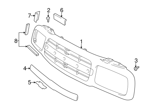 Tracker GRILLE & COMPONENTS