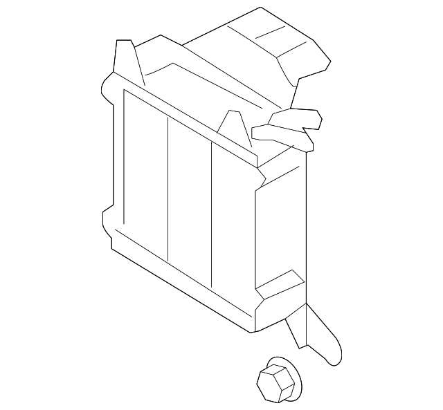 1J0-121-212-A Деталь AUX RADIATOR