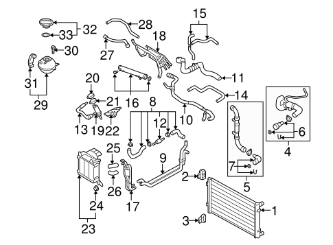 Golf RADIATOR & COMPONENTS 2