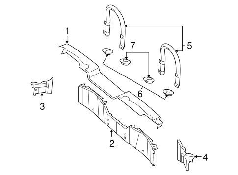 Crossfire ROLL BAR & HEADREST ASSEMBLY