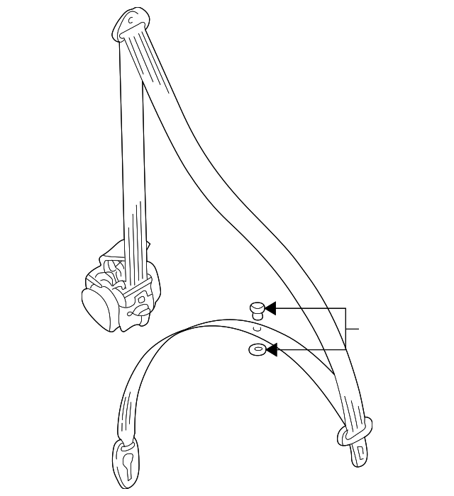 8E0-857-706-F-LEQ Деталь RETRACTOR ASSY, RIGHT