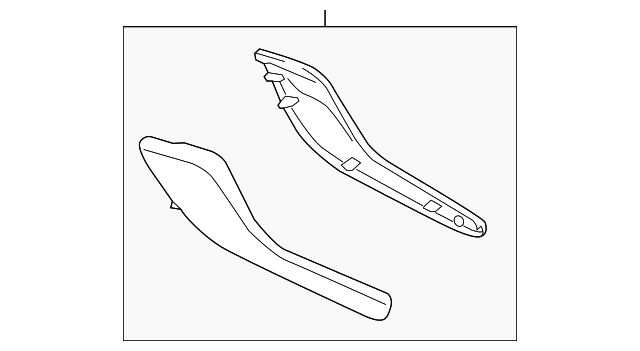 68931-3KA0B Деталь SIDE COVER, LEFT