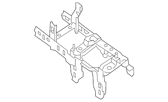 96991-3JA0A Деталь CONSOLE ASSY REAR BRACKET
