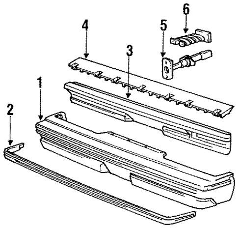 Omni REAR BUMPER