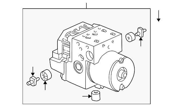 57110-S5T-A50 Деталь MODULATOR ASSY.