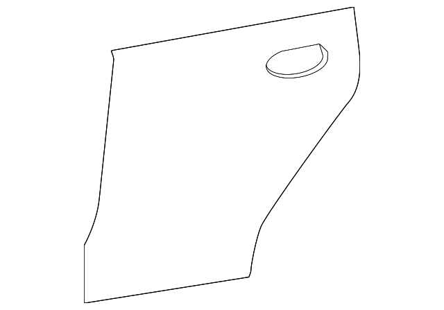 F75Z7824700AA Деталь OUTER PANEL, RIGHT