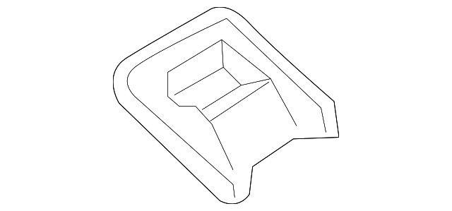 F15170635 Деталь GUSSET, RIGHT