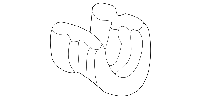 15640305 Деталь STABILIZER BAR CLAMP, LEFT