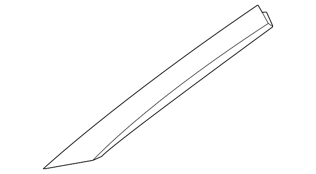 1706904025 Деталь PILLAR TRIM, RIGHT