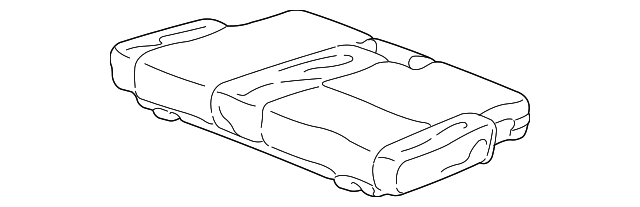 82531-S9V-A01ZB Деталь COVER, L. RR. SEAT CUSHION TRIM *NH361L*