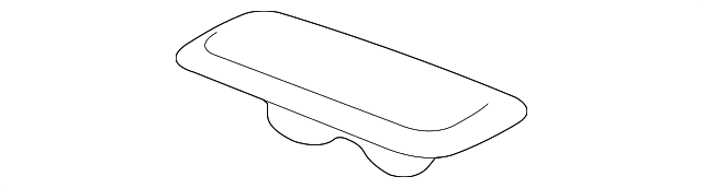 82123-S9V-A01ZC Деталь COVER, RR. SEAT BELT CLOSEOUT *YR203L* (