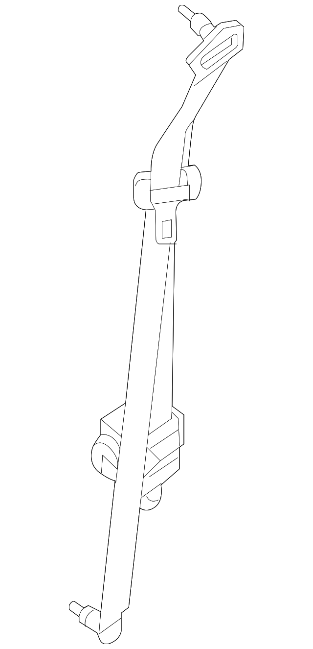 88844-EA18C Деталь BELT & RETRACTOR, LEFT