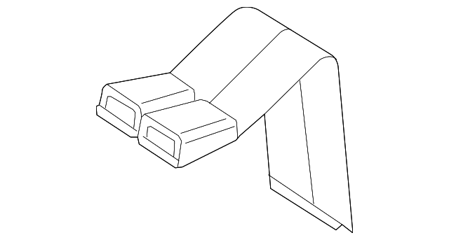 88843-EB071 Деталь BUCKLE, LEFT