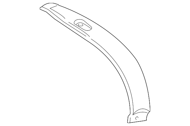 FL3Z-1651729-AA Деталь ROOF MOLDING, LEFT