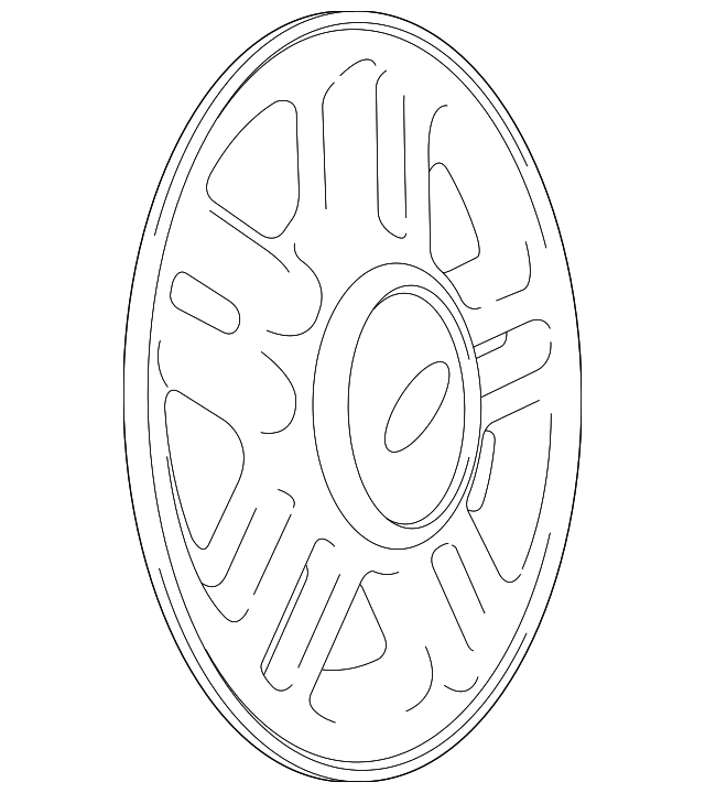 2L1Z-1007-AB Деталь WHEEL, ALLOY