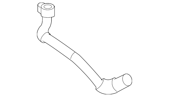 5M6Z-8286-BD Деталь LOWER HOSE