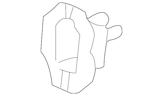 58323-48060 Деталь REINFORCEMENT, RIGHT