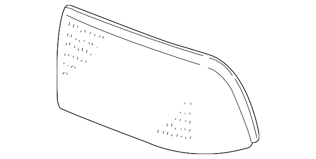 16516954 LENS & HOUSING, RIGHT