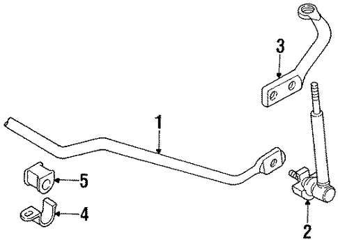 MX-6 STABILIZER BAR & COMPONENTS 2