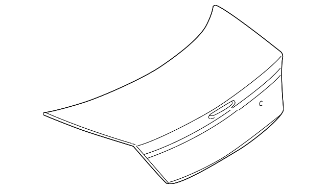 MR954482 Деталь TRUNK LID