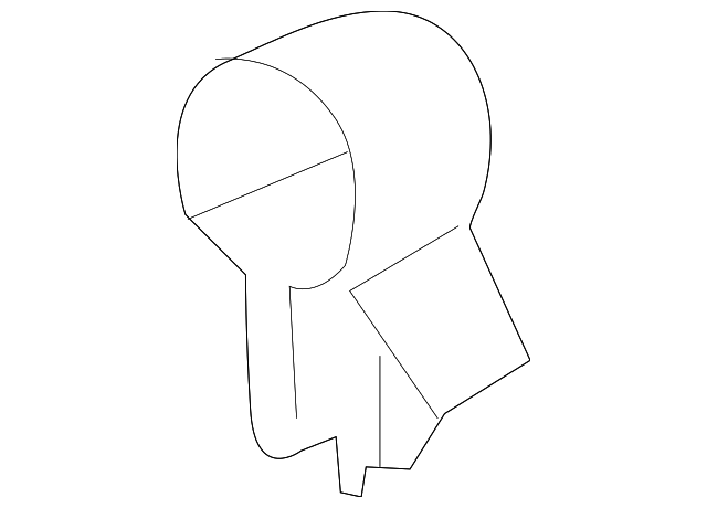 SU003-03005 Деталь EVAPORATOR TUBE LOWER CLIP