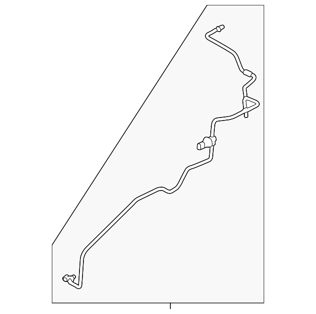 SU003-A0009 Деталь EVAPORATOR TUBE