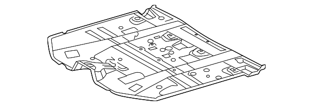 58111-48907 FRONT FLOOR PAN