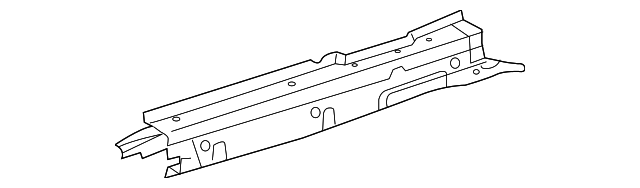 57402-0E010 Деталь SIDEMEMBER, LEFT