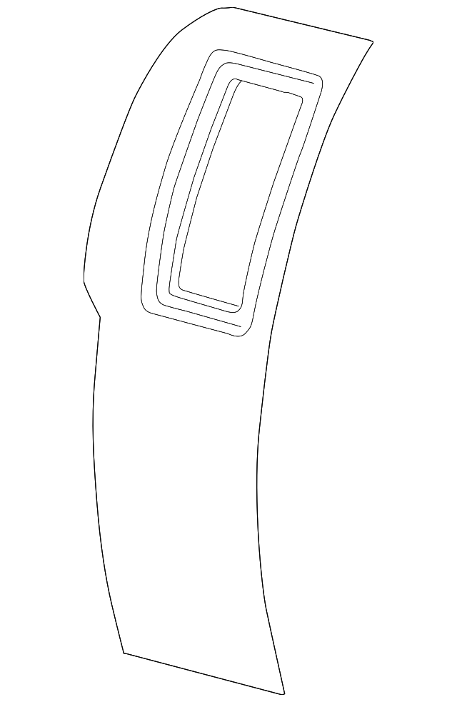F65Z1824700AA Деталь OUTER PANEL, RIGHT