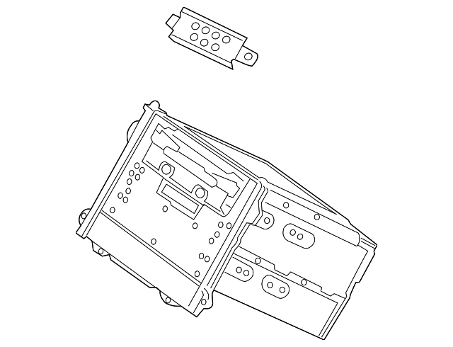 39100-TS9-A52 Деталь AUDIO UNIT, DISPLAY (MITSUBISHI)
