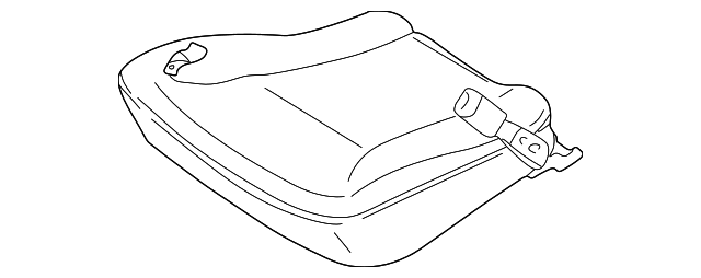0K2DJ-88110A96 Деталь SEAT CUSHION, RIGHT