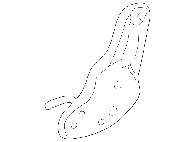 0K2BA-88105 Деталь RECLINER
