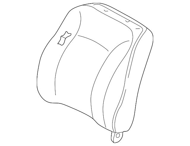 0K2DJ-88130B96 Деталь SEAT BACK ASSY, RIGHT