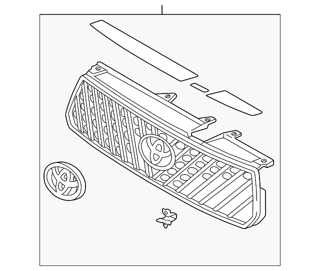 53101-42100 Деталь GRILLE ASSY