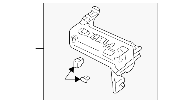 30020837 Деталь FUSE BOX