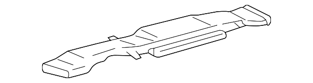 87215-0C070 Деталь HEATER DUCT, RIGHT