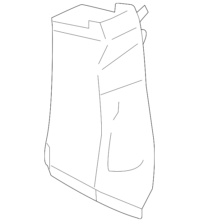 87218-0C030 Деталь LOWER DUCT