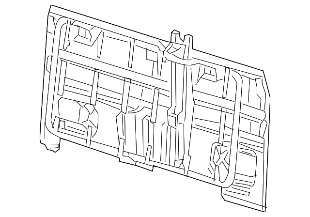 6L3Z-18611B64-AB Деталь CENTER SEAT BELT