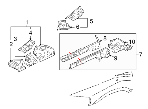 Endeavor INNER COMPONENTS